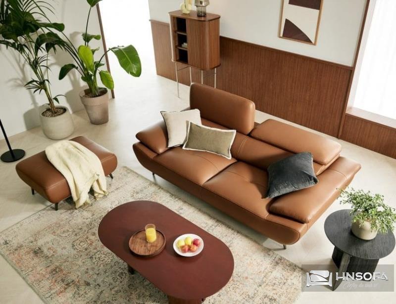 Ghế sofa hạt đậu với màu sắc tinh tế, nhẹ nhàng, tạo cảm giác thư giãn và dễ chịu