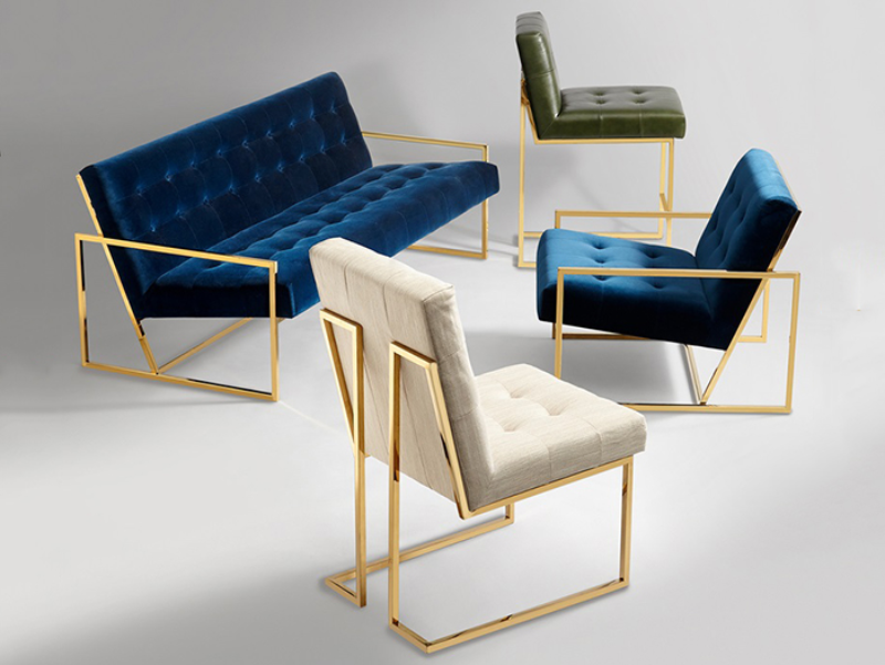 Ghế sofa sắt hộp hiện nay đa dạng về mẫu mã, kiểu dáng