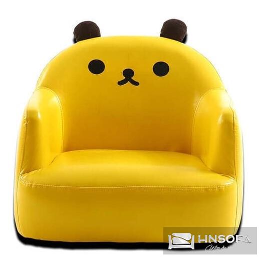 Ghế sofa trẻ em chất liệu da bò có độ đàn hồi tốt