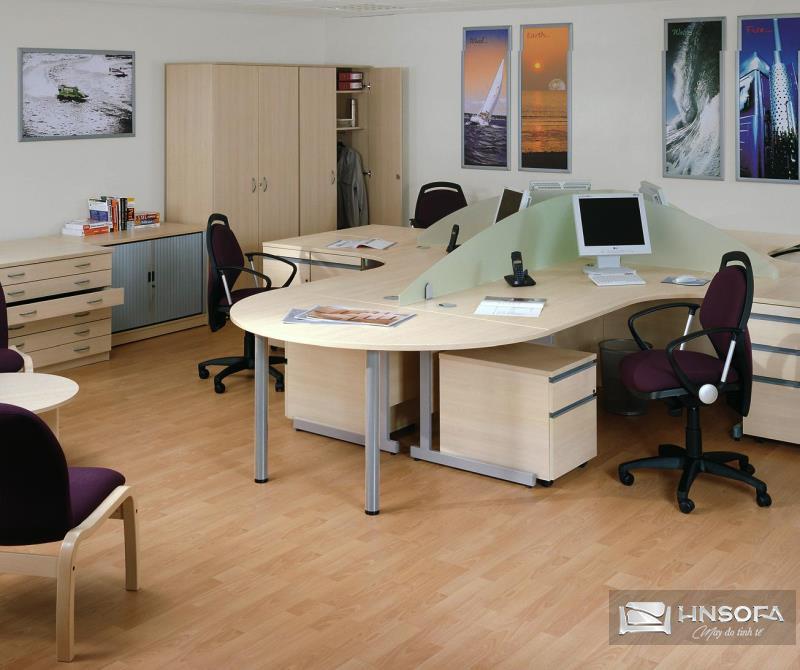 Gỗ MDF làm nội thất văn phòng hiện đại