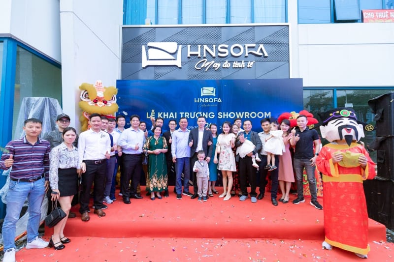Lễ khai trương cơ sở mới Showroom HNSOFA - Sofa may đo tinh tế!