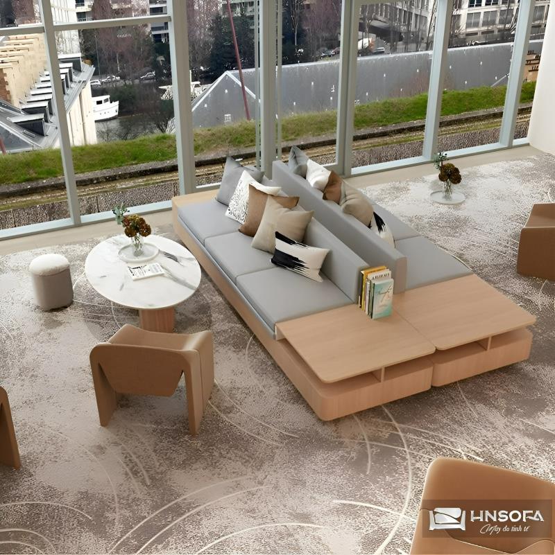 Khung ghế sofa gỗ bền đẹp