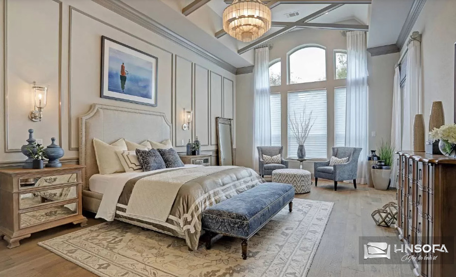 Lưu ý khi bài trí sofa trong phòng ngủ hợp lý nhất