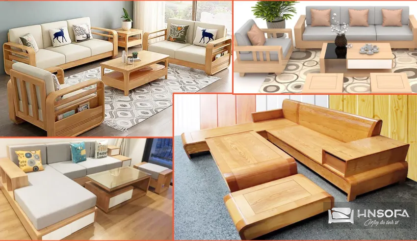 Lưu ý quan trọng khi chọn mua sofa gỗ có ngăn kéo