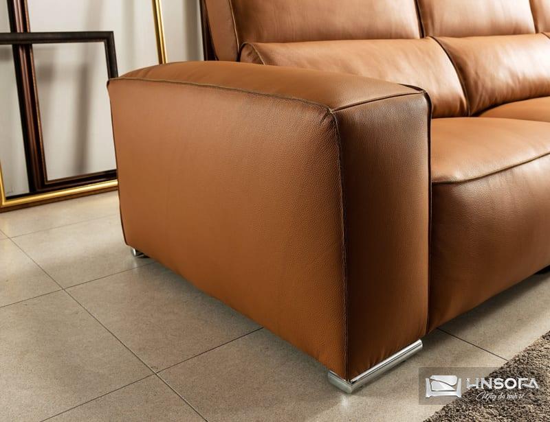 Mẫu ghế sofa da 1m4 sang trọng giúp bạn tối ưu không gian sống