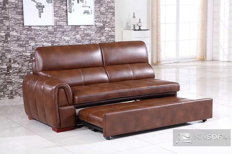 Mẫu ghế sofa da 1m4 sang trọng mang phong cách hiện đại