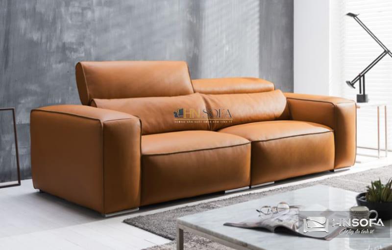 Mẫu ghế sofa da 1m4 thiết sang trọng trên thị trường