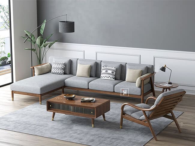 Ghế sofa gỗ kiểu Nhật 13