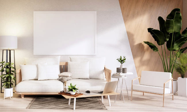 Ghế sofa gỗ kiểu Nhật 2