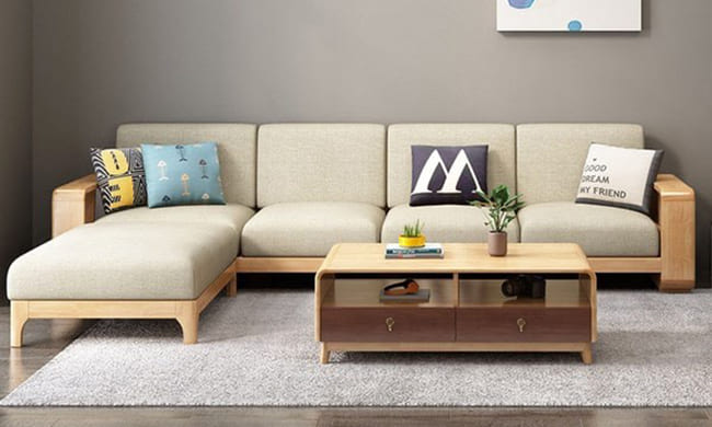 Ghế sofa gỗ kiểu Nhật 9