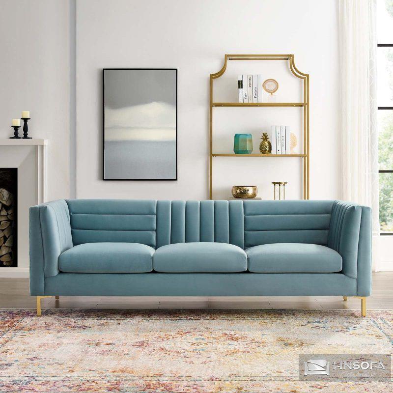 Mẫu ghế sofa phòng trọ 3 chỗ ngồi VP06