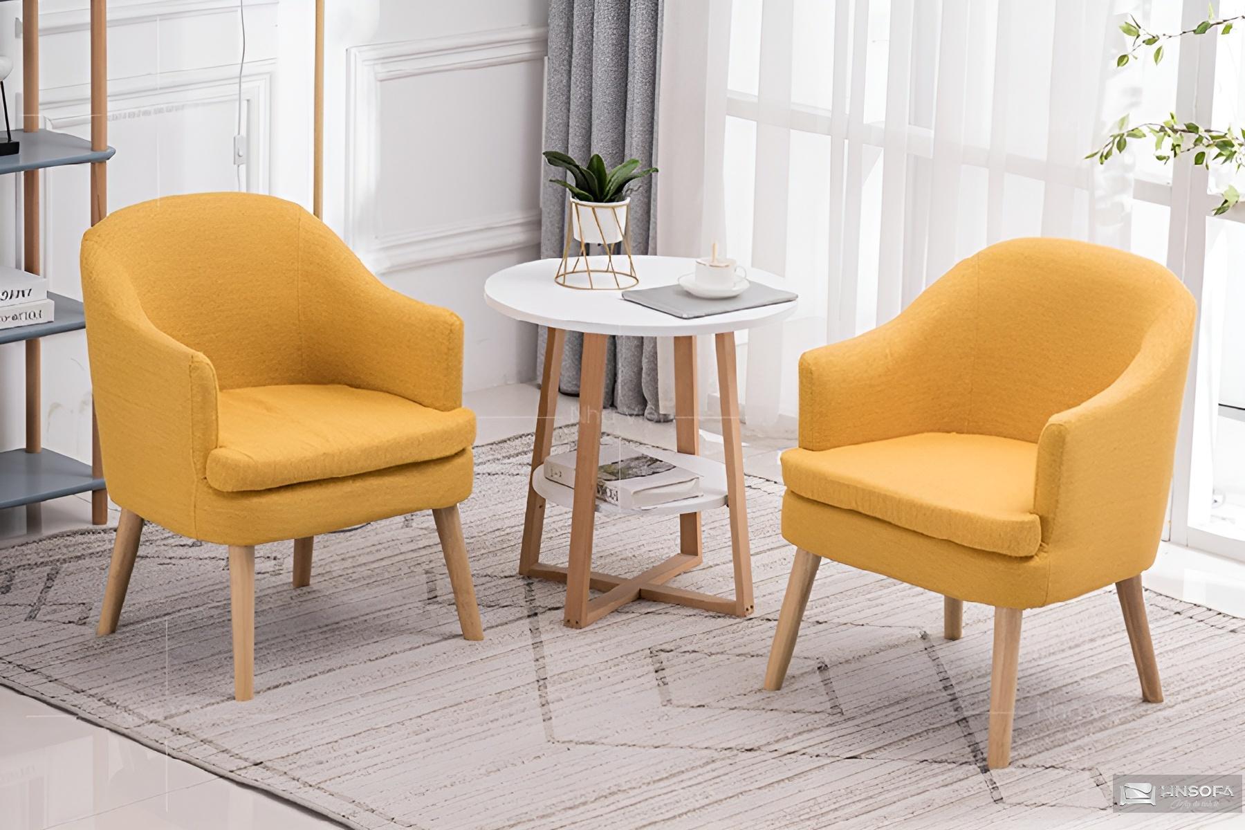 Mẫu ghế sofa văn phòng đơn nhỏ gọn, tinh tế