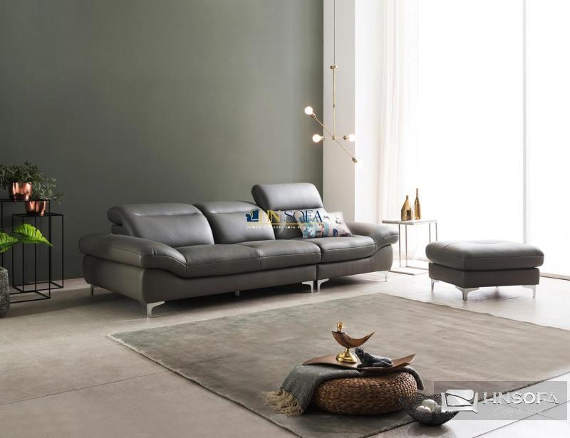 Mẫu ghế sofa văng da Carola Ý HNS137
