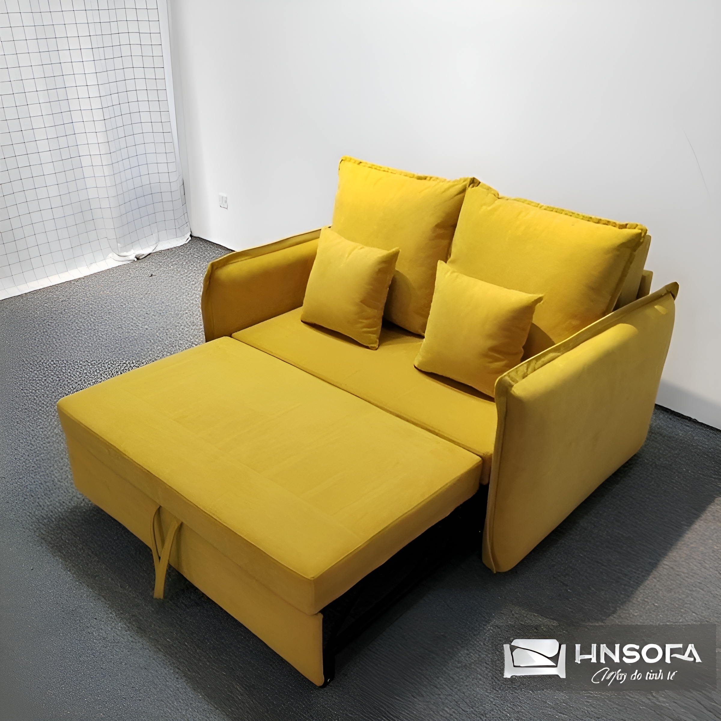 Mẫu sofa bed 1m thiết kế gọn gàng cho văn phòng nhỏ