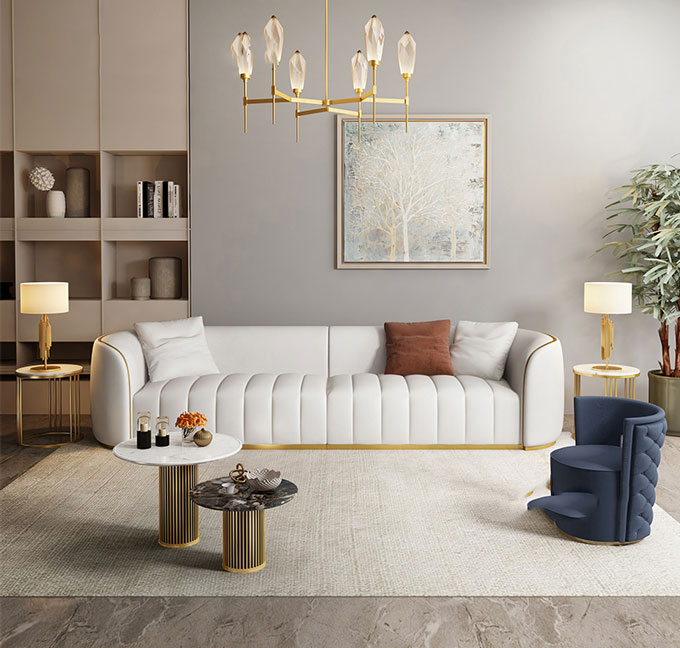 Các mẫu sản phẩm ghế sofa sử dụng da microfiber đẹp