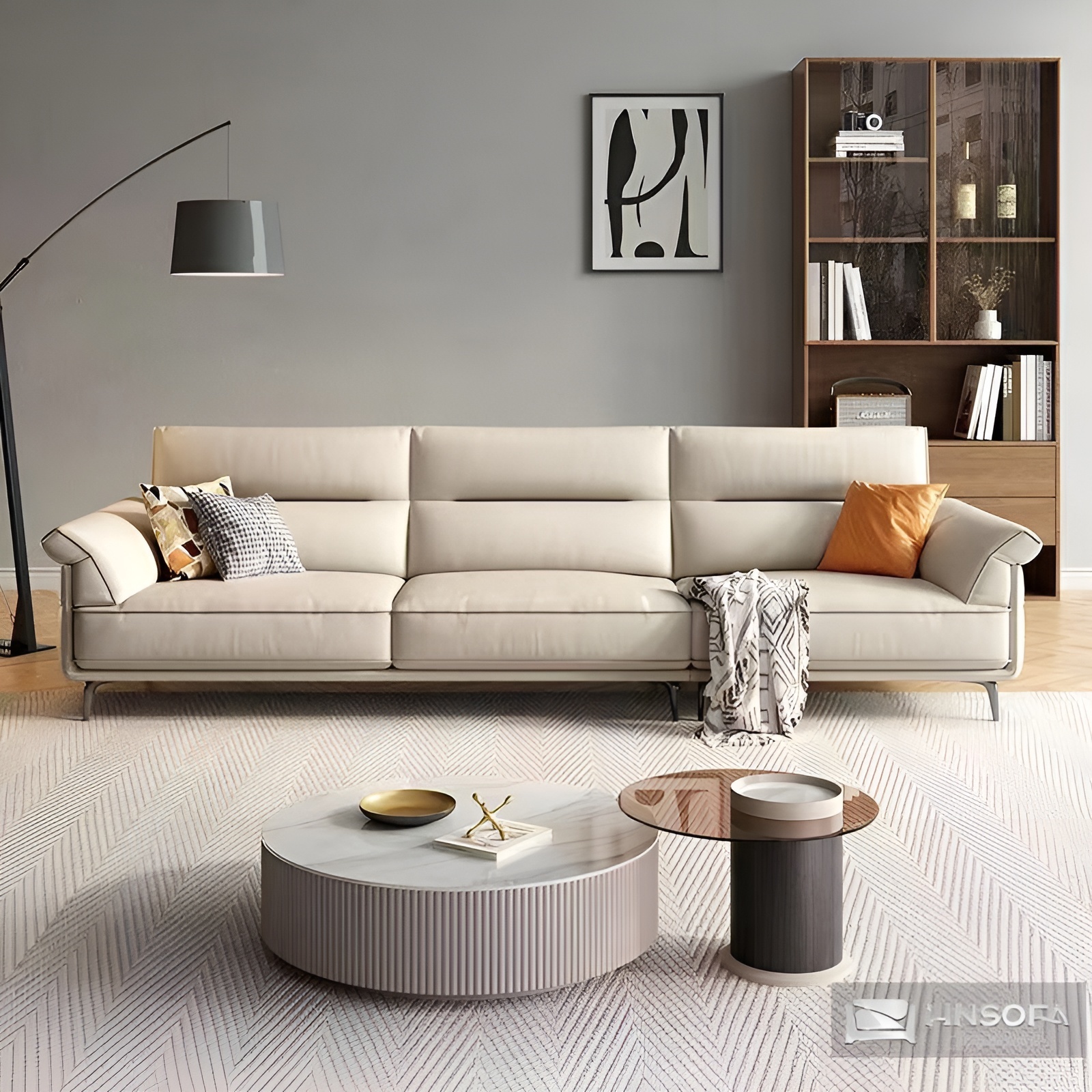 Màu sofa đẹp hợp với người mệnh Kim