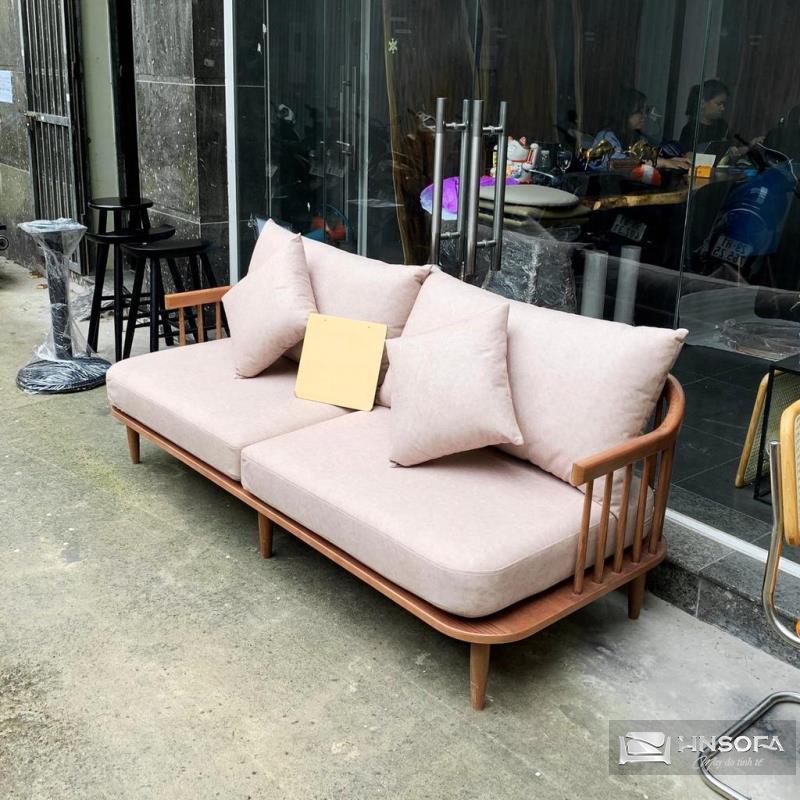 Mẫu sofa fly hồng nhạt