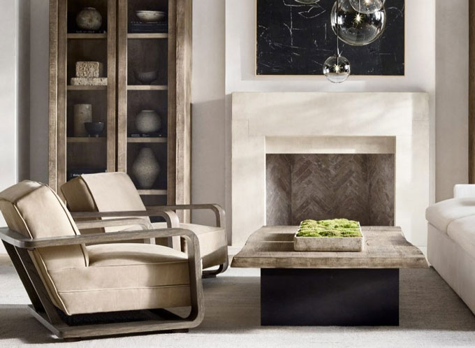 Mẫu sofa gỗ sồi Nga đẹp