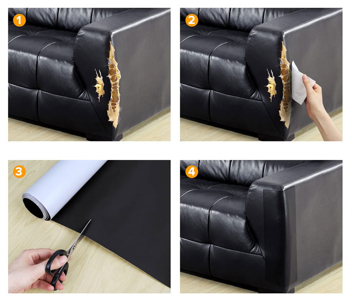 Miếng dán ghé sofa bị rách hiệu quả
