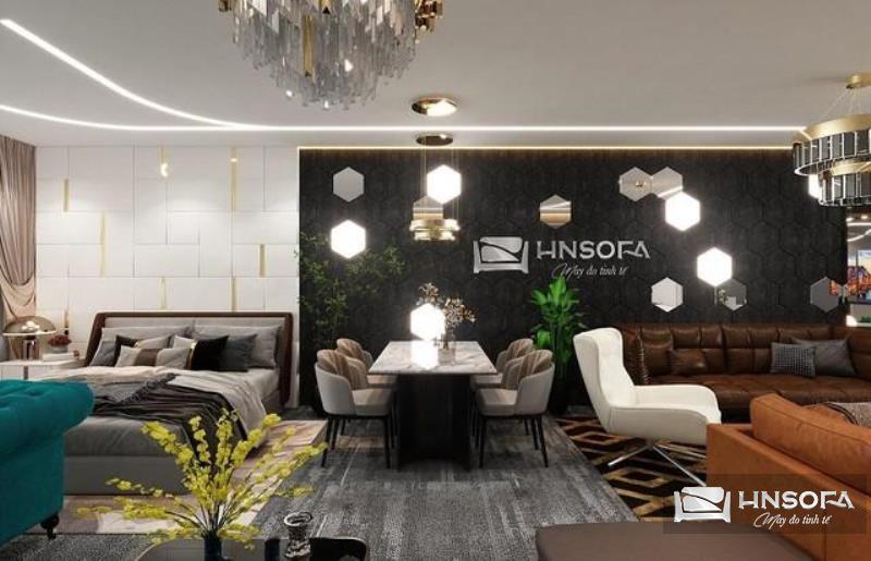 Mua bàn ghế gỗ MDF cao cấp từ HNsofa