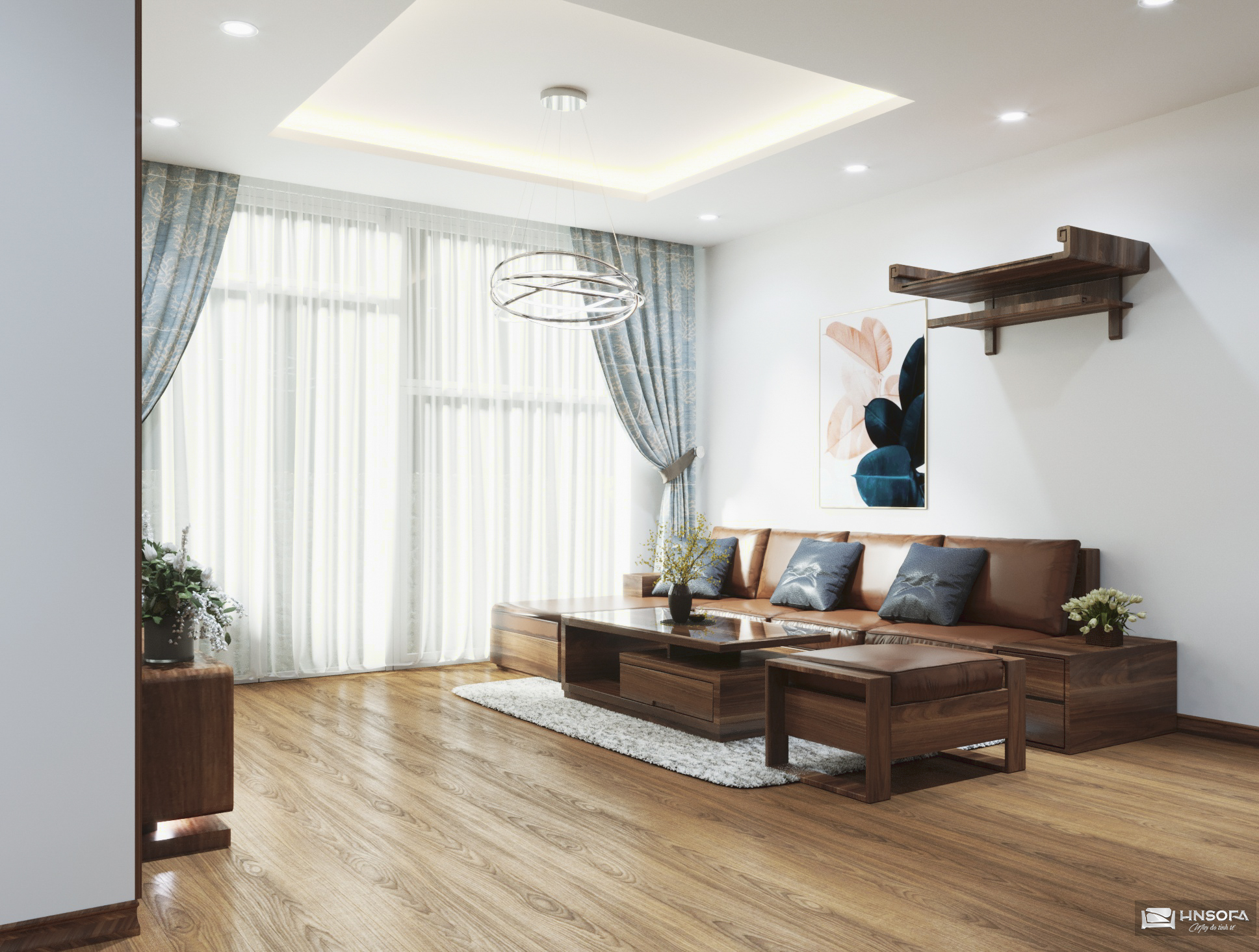 Nguyên tắc trang trí sofa phòng khách hợp phong thủy