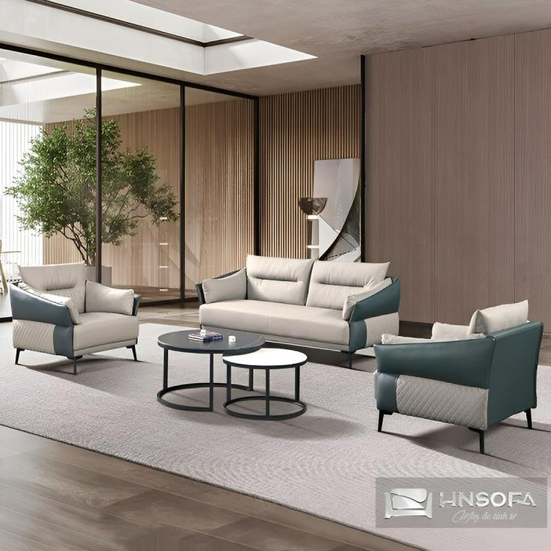 Sofa 2 màu HNS232 nhập khẩu từ Ý