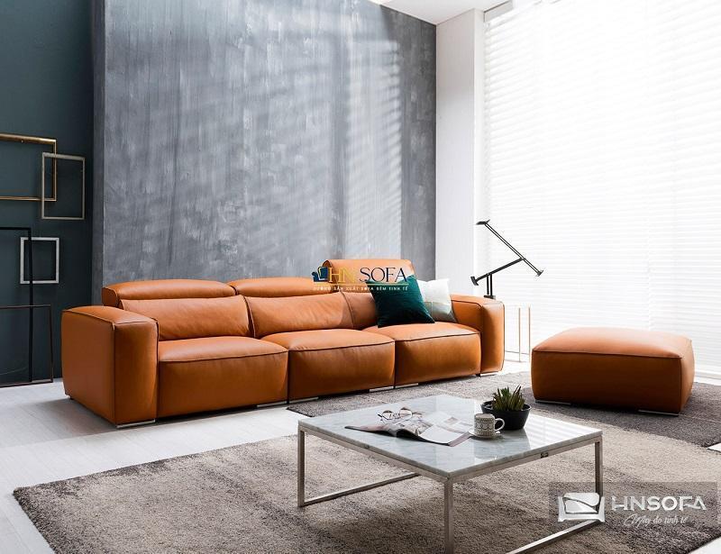 Sofa biệt thự văng HNS123 da Ý