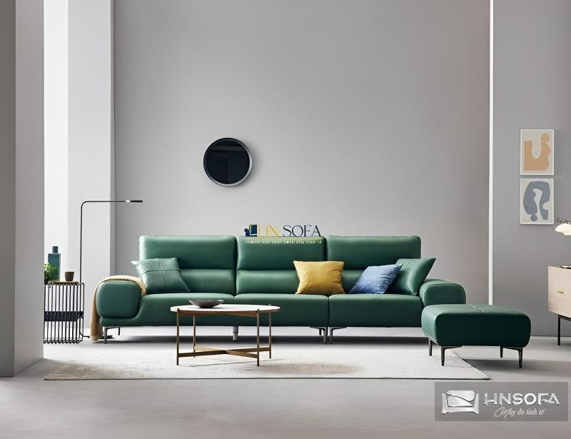Sofa chân cao làm từ chất liệu sắt
