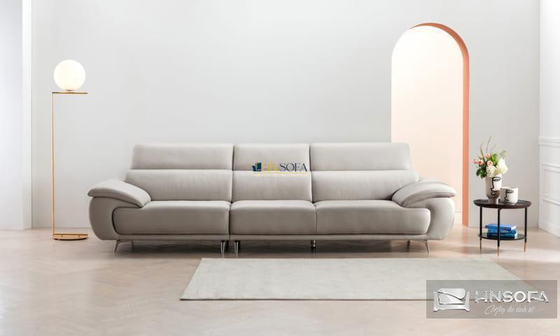Sofa chân sắt văng giả da Hàn Quốc HNS62
