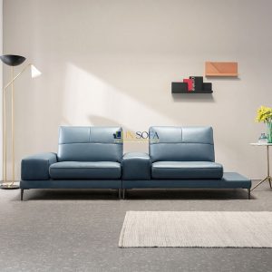Sofa da Anh Quốc HNS128 - Kiểu dáng mới thêm trải nghiệm mới!