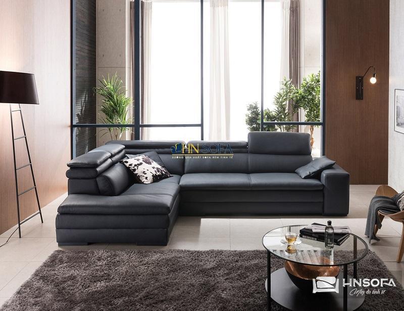 Sofa da bò cao cấp HNS109