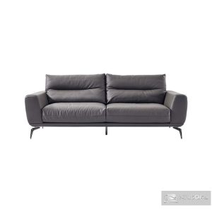 Alternative view of Sofa văng bọc da bò nhập khẩu Ý HNS237