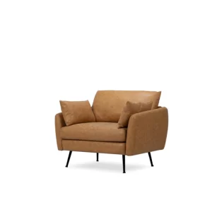 Ghế sofa đơn bọc da cao cấp phong cách Ý SFĐ14 đẹp hiện đại