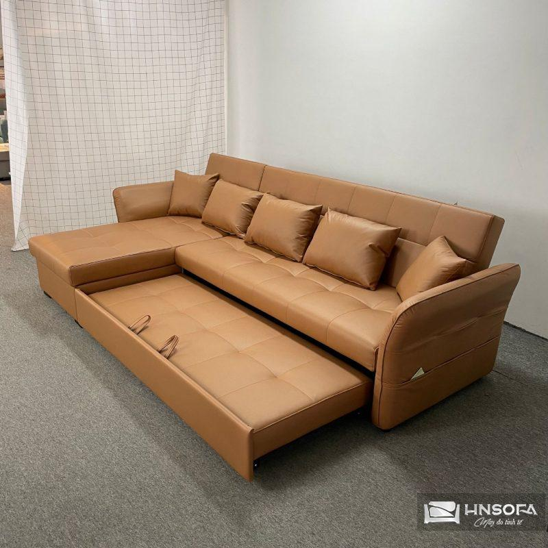 Sofa giường chữ L thông minh HNS211 là một lựa chọn tuyệt vời cho không gian sống hiện đại