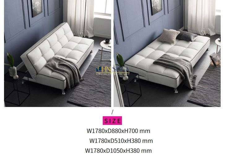Sofa giường thông minh HNSG02 tiện ích đa năng - Ảnh 5