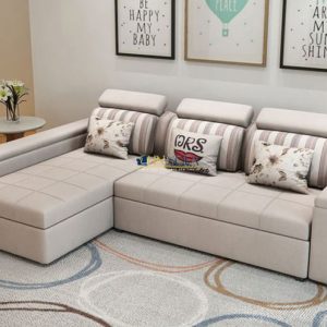Alternative view of Sofa giường hiện đại HNSG05 kết hợp nâng hạ đầu thông minh