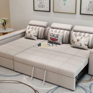 Sofa giường hiện đại HNSG05 kết hợp nâng hạ đầu thông minh