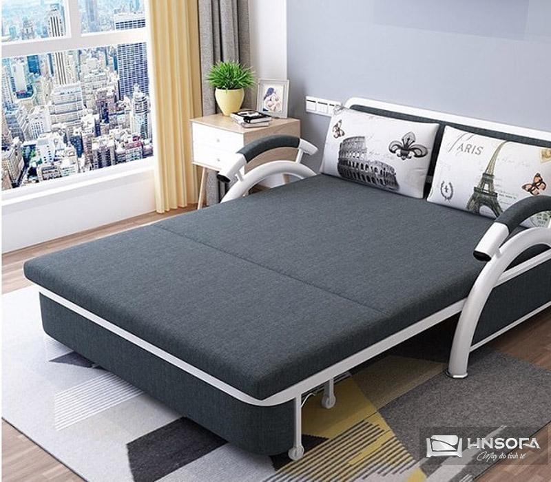 Với sự kết hợp giữa chất lượng vượt trội và độ bền cao của vật liệu sắt, sofa giường sắt đảm bảo sự bền bỉ và sử dụng lâu dài