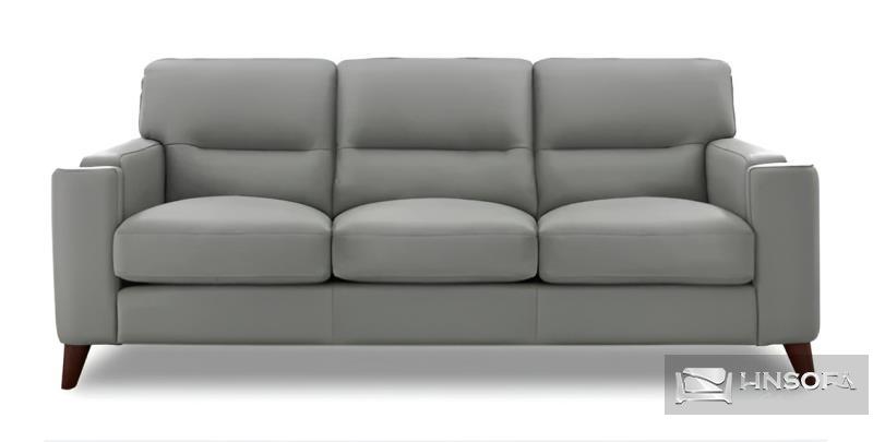 Sofa gỗ bọc da bò 3 chỗ VP22