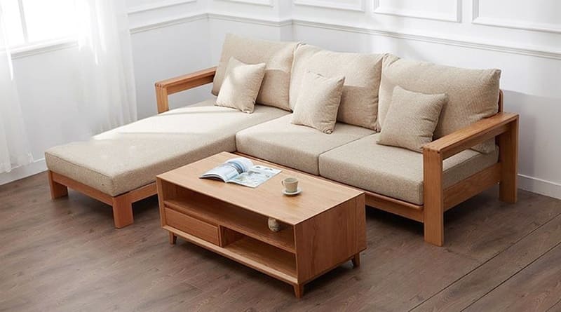 Sofa gỗ thông 5