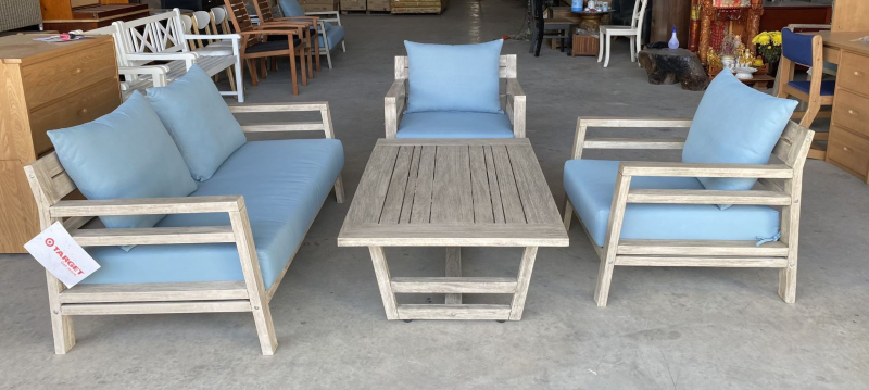 Sofa gỗ tràm ngoài trời