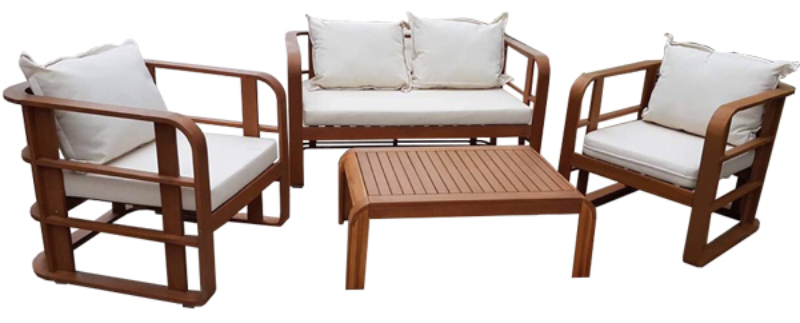 Sofa gỗ tràm xuất khẩu cao cấp phong cách nhật