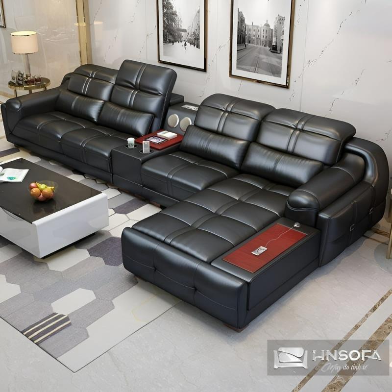 Sofa góc 3m hiện đại HNS199