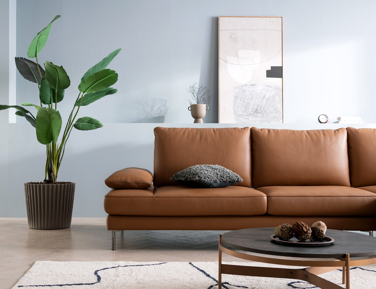 Sofa góc hiện đại HNS125