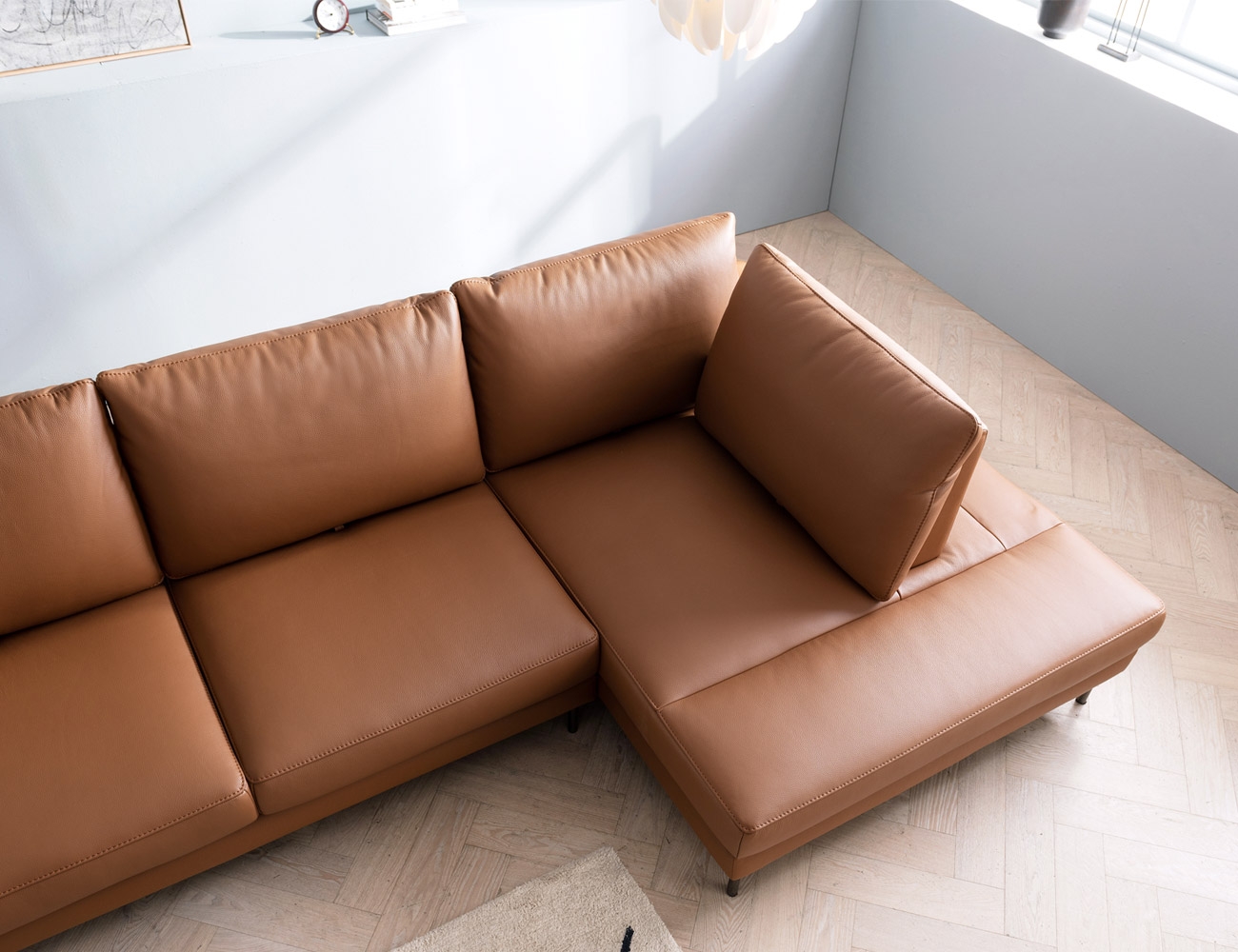 Sofa góc hiện đại HNS125 - Hoàn hảo tới từng chi tiết! - Ảnh 4