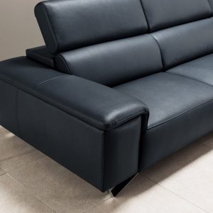 Alternative view of Sofa góc HNS111 đen sang trọng khẳng định cá tính chủ nhân!