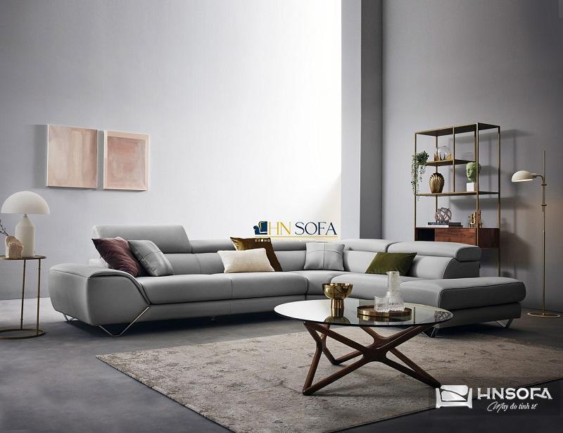 Sofa góc L chân quỳ HNS130