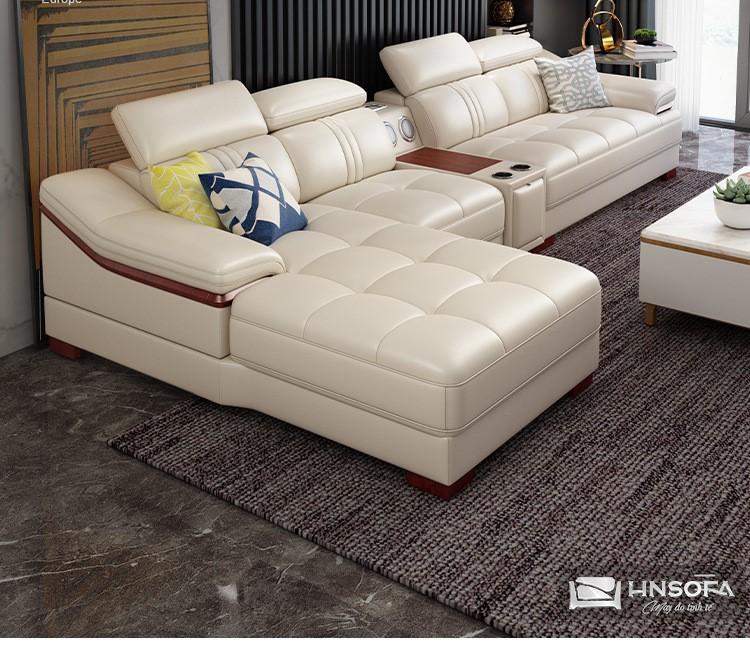 Sofa góc L HNS181. Hiện đại và bề thế - Ảnh 2