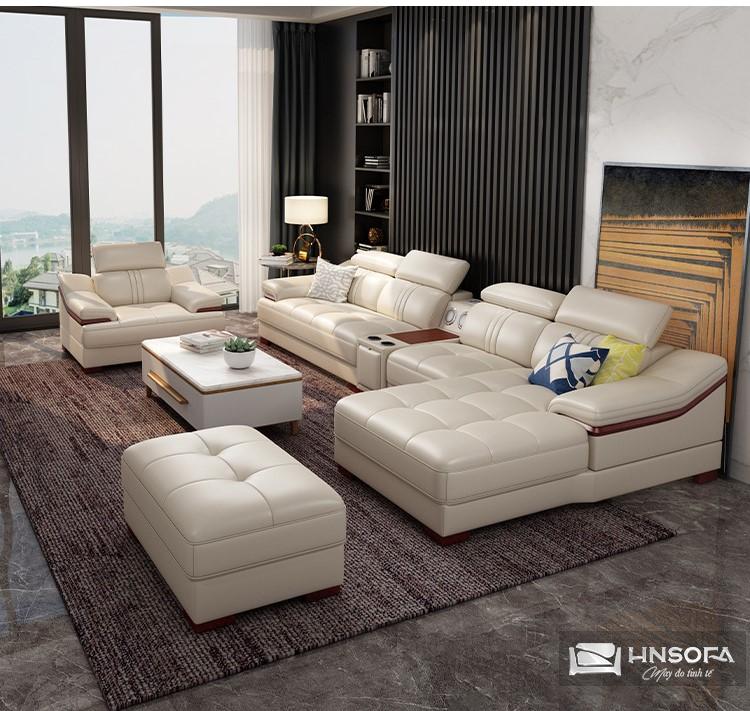Sofa góc L HNS181. Hiện đại và bề thế - Ảnh 5
