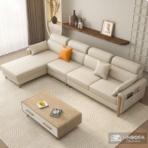 Alternative view of Sofa góc L HNS183. Đơn giản, gọn gàng.